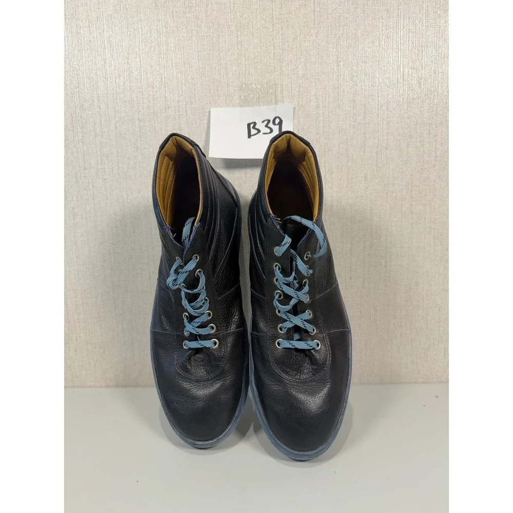 Marc Joseph New York handcrafted leather men's sneakers Made in Brazil size 12‎